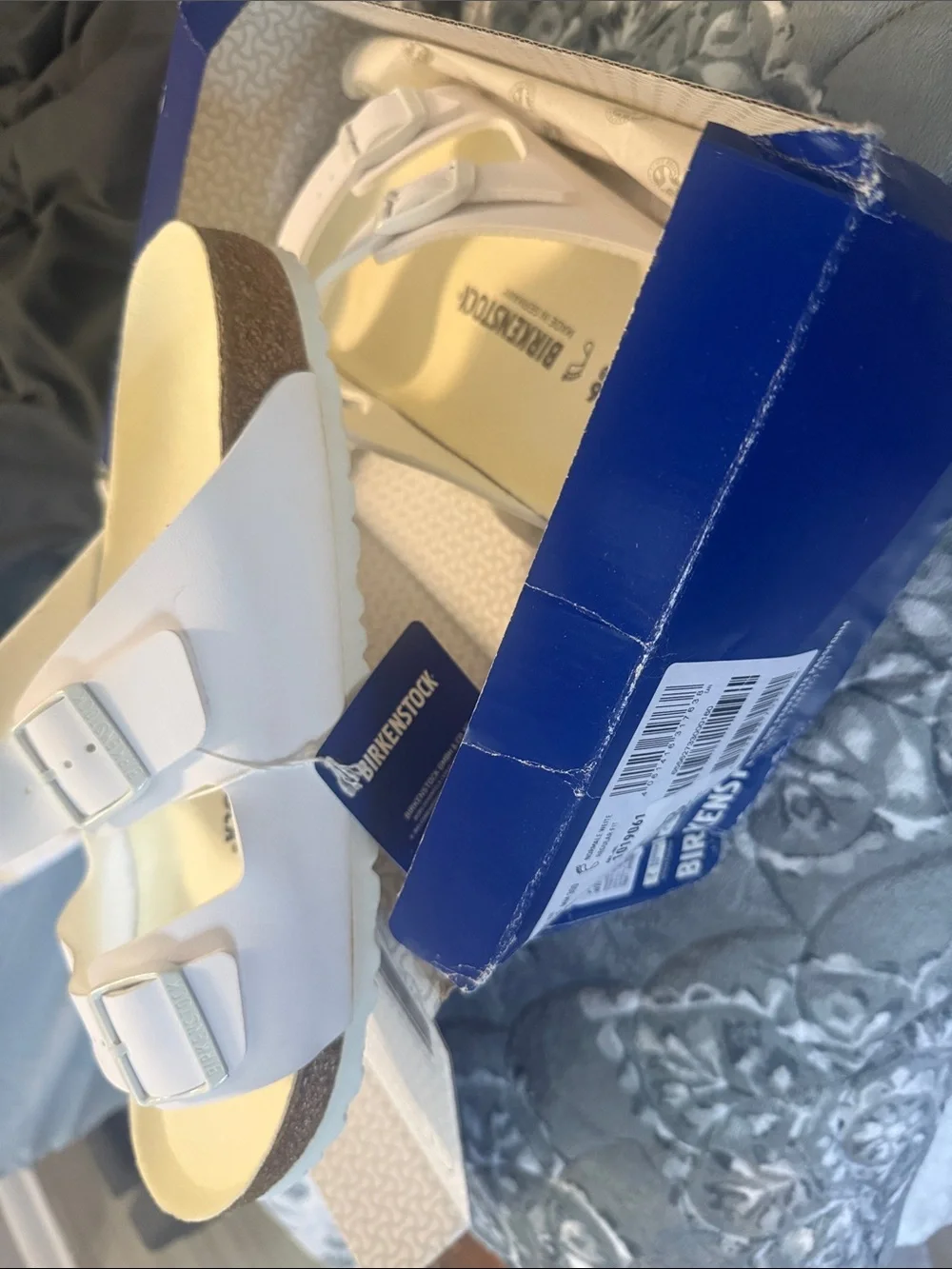 Birkenstock white arizona